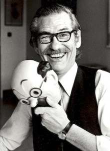 Bob de Moor at the Studio Hergé